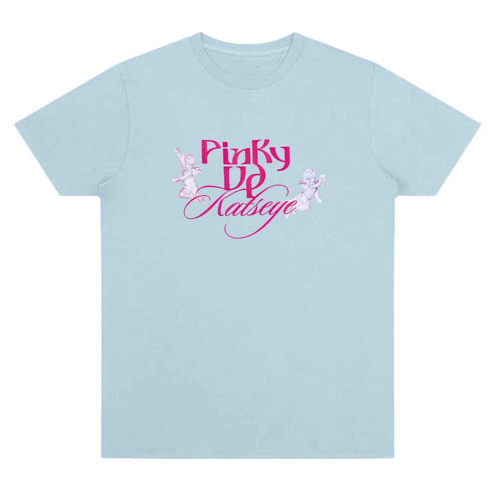 PINKY UP Katseye Kpop T-Shirts Herren Damen Baumwolle Lustiges T-Shirt Rundhals Kurzarm Anime T-Shirts Geschenk für Fan Kleidung Lässiges Oberteil Grafik-T-Shirt
