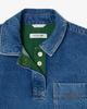 LACOSTE Women'S Colored Denim Polo Shirt Cf0052-55G 36L