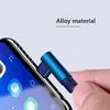 2,4V Geeignet für Dual-Ellbogen-Datenkabel Apple Android Typ-c Telefon USB Schnellladung Gewebtes Denim-Ladekabel Übertragung 1M