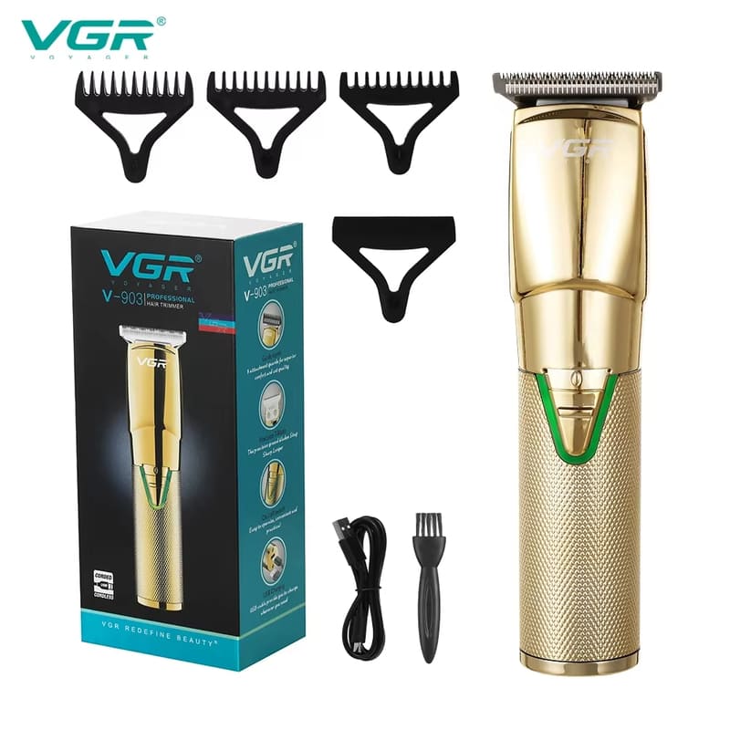 VGR V-903 Men's Universal Metal Hair Clipper Electric Long-lasting Home Oil Head Clipper Salon Professional Electric Hair Clipper Home Razor Shaver