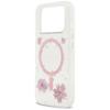 Etui Guess Resin Flowers Glitter Magsafe Do Iphone 17 Pro Różowy