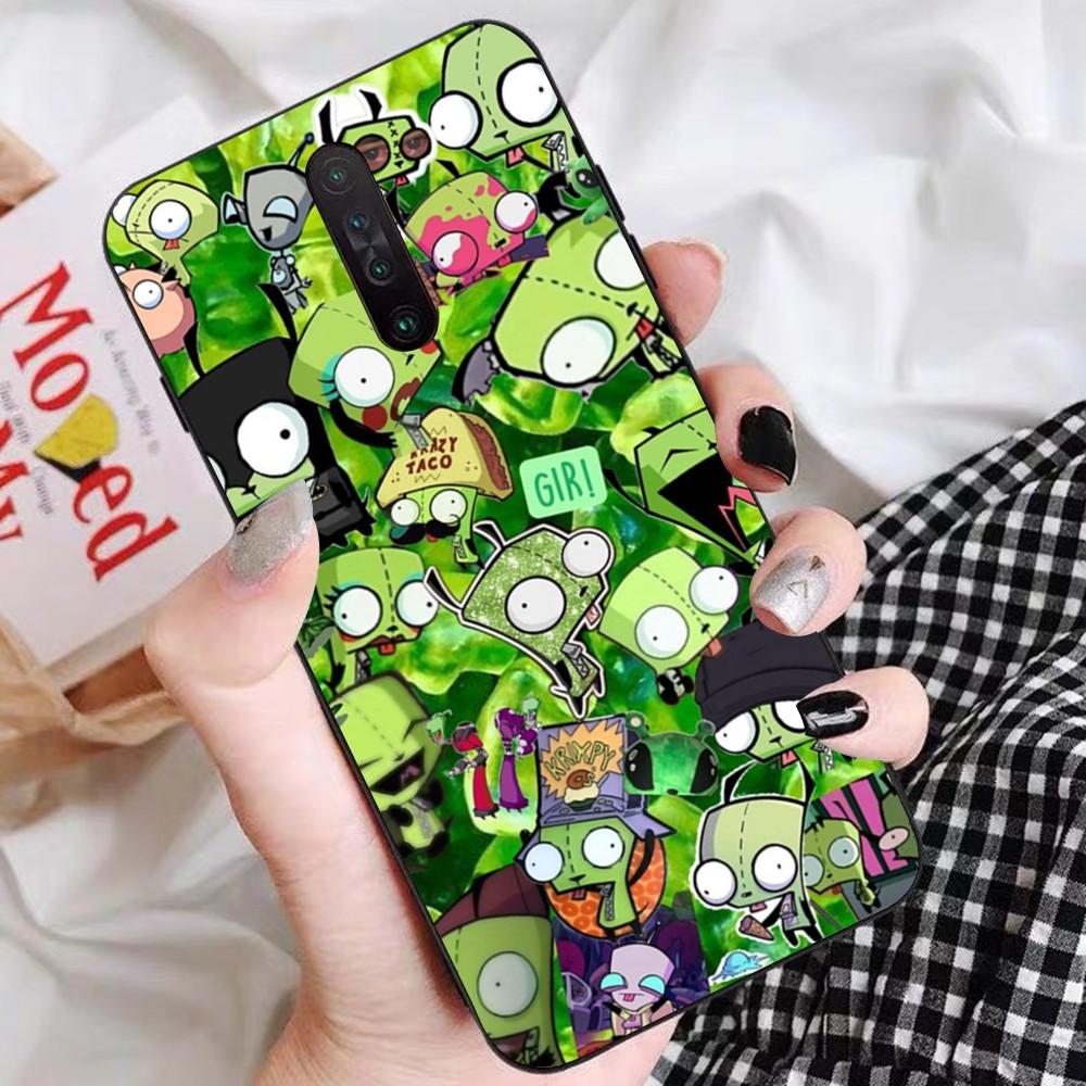 Invader Zim Anime Phone Case For Redmi 5 6 7 8 9 10 Plus Pro 6 7 8 9 A GO K20 K30 K40 Pro Plus F3 Fundas