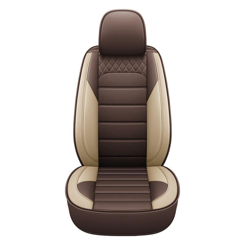 Universal Car Seat Cushion, Full-Coverage Car Seat Cover, Wear-Resistant Faux Leather Car Seat Cover, 5-Seater Car Cushion