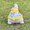 Garden Turtle Statue Turtle Sculpture with Solar Lights Outdoor Flower