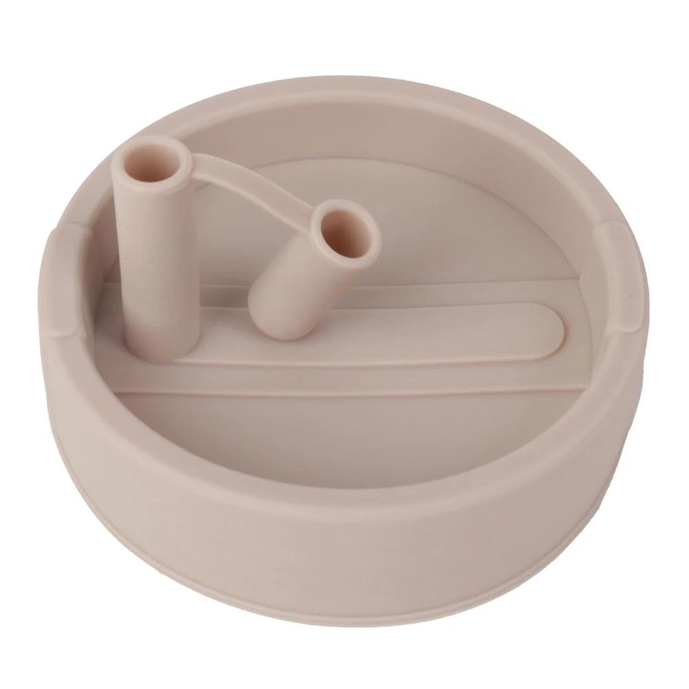 Silicone Dustproof Cup Cover Straw Cap Leak Proof Cup Lid Anti-Overflow Lid for Stanley 40oz Accessories