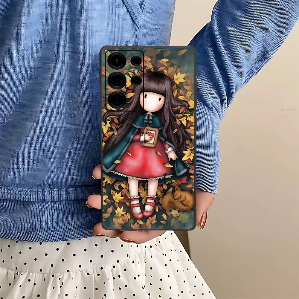 

Japan Santoro G-Gorjuss Phone Case For Samsung S 24 Fe 25 Ultra Plus 20 Lite 21 30 22 23 24 22 Ultra 5G Fundas Samsung S21 plus