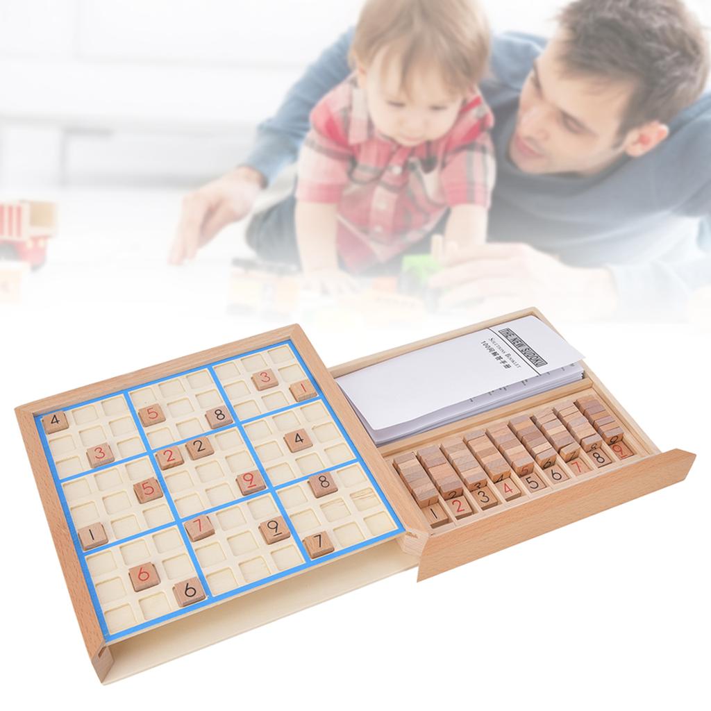Children Number Puzzle Toy Board Game Kid Intelligence Logical Development Educational Toy