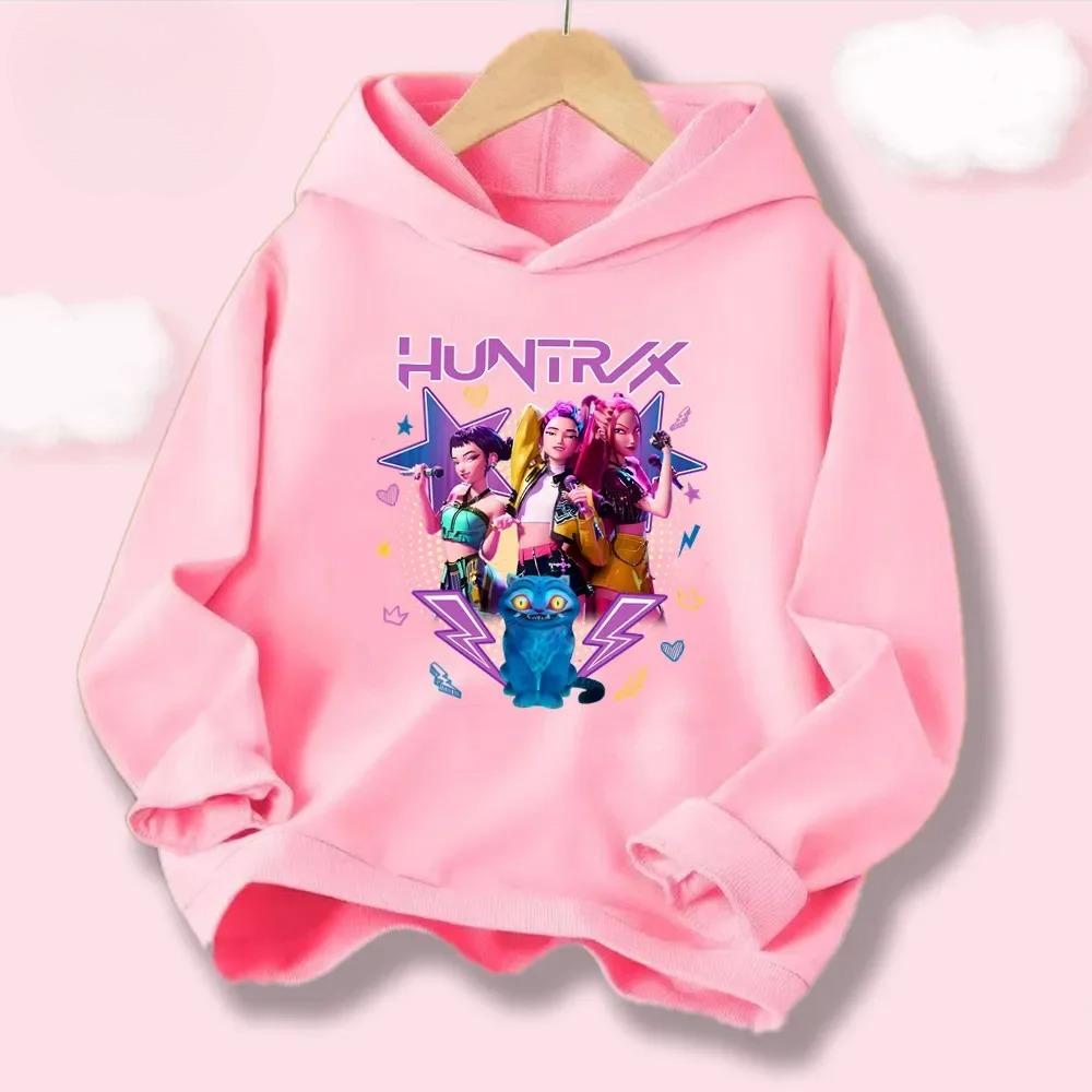 

Fashion Cartoon Printed Children s Clothing Sweatshirt Casual Comfort Hoodie Sweatshirts Girls 160 розовый