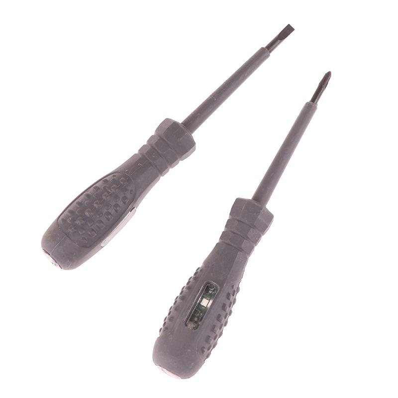 2Pcs Electrician Magnetic Screwdriver Induction Voltage Test Pen Multifunctional Electricians Screwdrivers Hand Tools