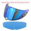 Rpha11 Helmet Visor With Anti Fog Helmet Film for HJC HJ26 Rpha 70 St Dustproof Windproof Uv Protection Sunscreen Shield