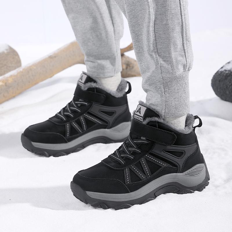 Women Snow Boots Winter Unisex Climbing Boots Plus Size Walking Shoes Men's Waterproof Outdoor Hiking Boots