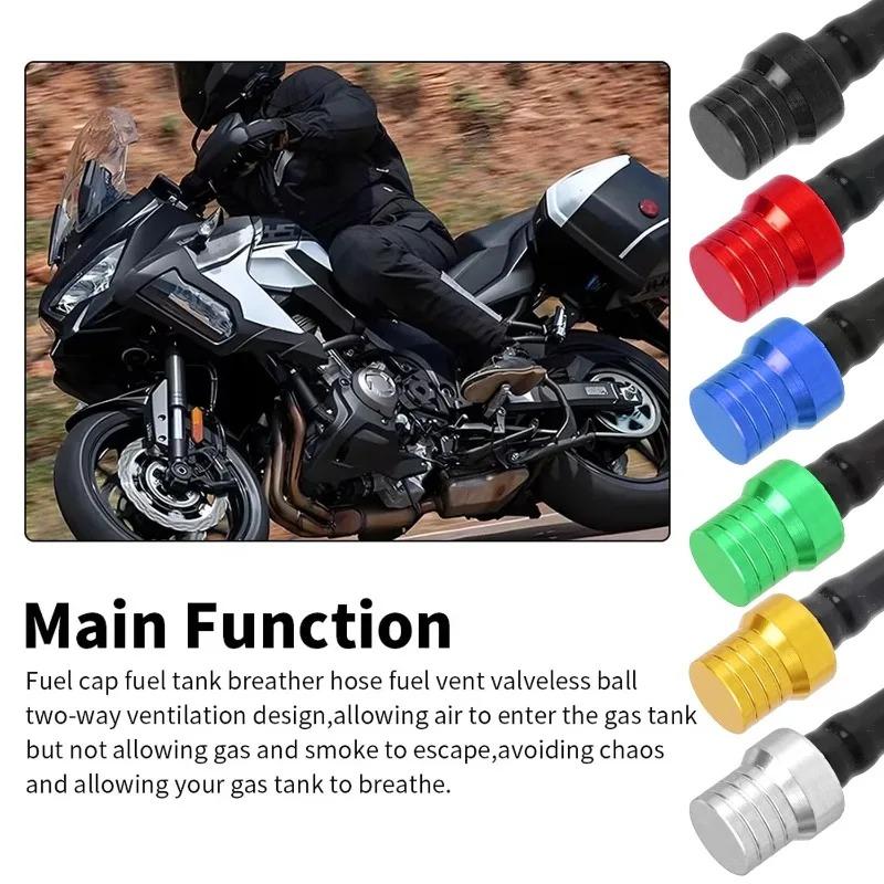 Motorcycle Fuel Tank Cap Port Hose Vent Universal for Honda Yamaha Motocross MotorATV Quad Buggy Pit Bikes Vent Hose