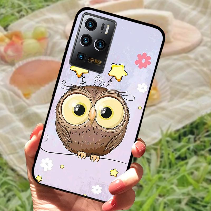 Für ZTE Axon 30 Ultra 5G Stoßfeste Silikon-Weich-TPU-Handyhülle Für ZTE Axon 30 Ultra Mode Cartoon Schutzhüllen Cover