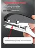 Handheld Round Hole Puncher for Paper, PVC Cards, and Eyelets