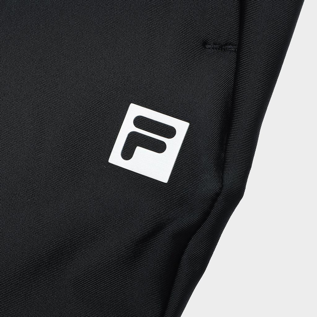 Fila Solid Color Straight Leg Fitness Knitted Sports Pants Men Bottoms Deep-Black A11M331605A-BK