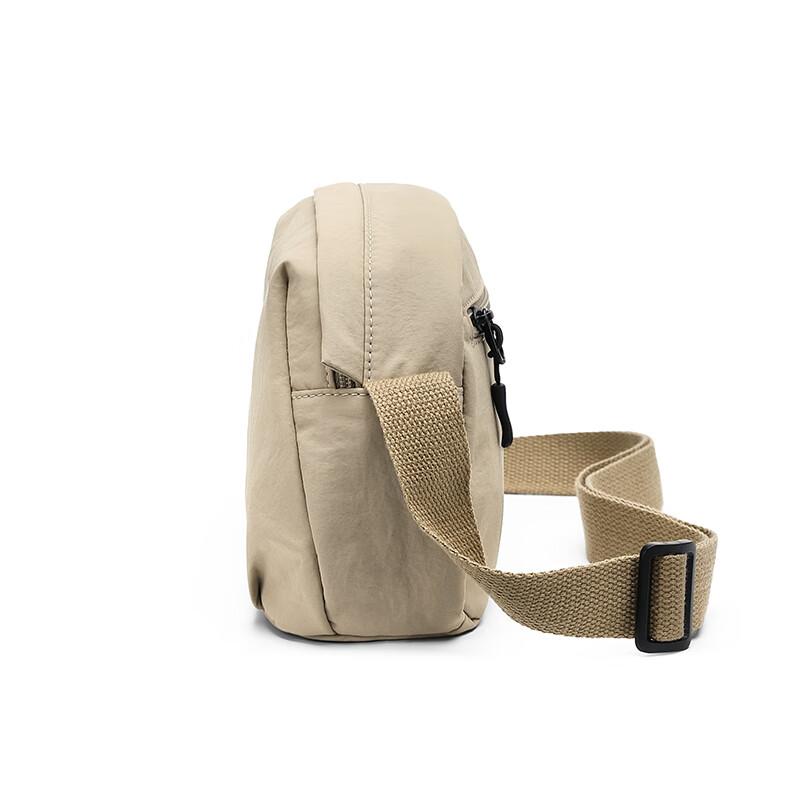 GOLF Crossbody Bag, Shoulder Bag, Lightweight Casual Side Bag, Water-Resistant Small Satchel, Beige