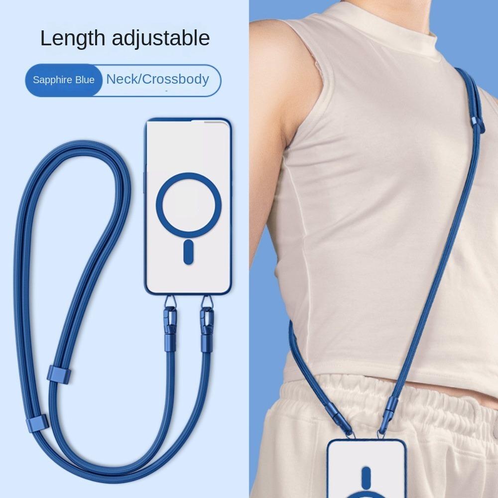Adjustment Mobile Phone Lanyard Double Buckle Phone Neck Straps  Hanging Ornaments