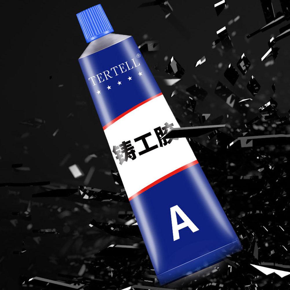 2PCS AB Glue Metal Repair Agent Strong Cold Welding Industrial Glue Heat Resistance Quick Drying Hard Plastics and Ceramics