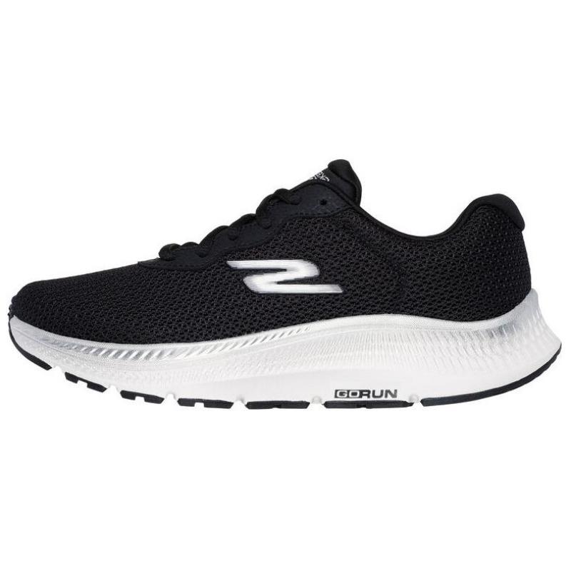 Skechers Go Run Consistent 2.0 Women Low Top Casual Shoes Black 128621-BKSL 38