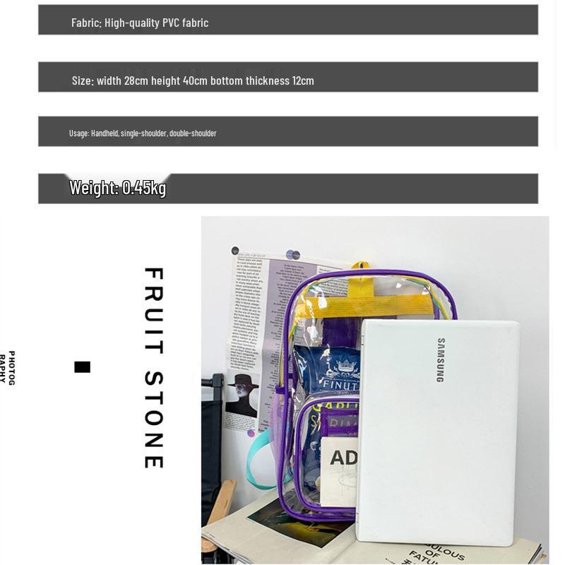 2025 Purple Ita Waterproof Backpack for College Students - Book, Swim, and Summer Storage