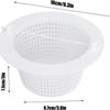 2 Pcs Skimmer Baskets, Above Ground Swimming Pool Filter Basket, Swimming Pool Replacement Parts Compatible For Hayward SP1091WM