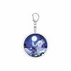 55MM Anime Blue Archive Keychain Asagi Mutsuki/Kurodate Haruna/Himuro Sena Key Chain Acrylic Model Plate Christmas Gifts