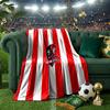 Exeter City Fc Crest Throws Blanket Flannel Blankets Plush for Couch Bed Gifts for Men Women Travel Picnic Blanket Christmas Fan Gifts