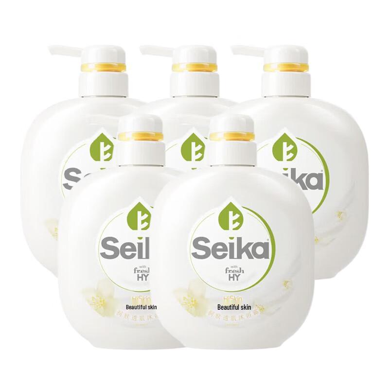 Walch Jasmine Essence Moisturizing Shower Gel (5x500ml)