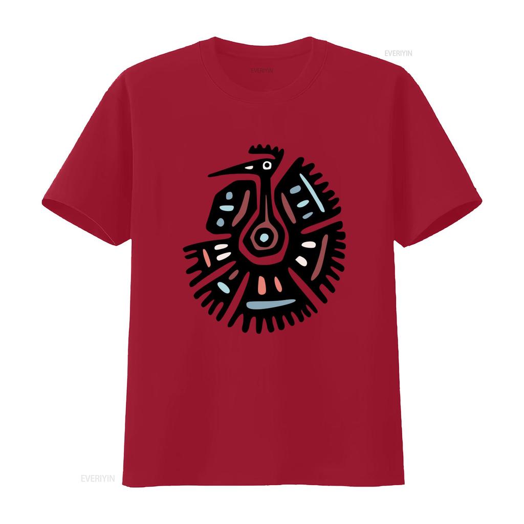 Inka Tiere Türkei Cool Vogel Design Vintage T Shirt Geschenk für Frauen und Herren Top Erwachsene Musik Film Fans OZ295 Casual