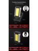 Portable COB Magnetic Work Light Rechargeable LED Flashlight Super Bright Camping Waterproof Car Repair Lamp with Brackets