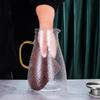 Heat-Resistant Glass Teapot and Cold Water Pitcher