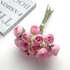 Ranunculus Artificial Flower,Faux Peonies Artificial Flowers 11.8 Inch Silk Flowers with Stems,27 Corollas Bouquet Decorations
