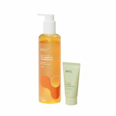 Kirlilik Karşıtı ve Tam Makyaj Temizleme Yağı 300mL Özel Set (+ Temizleme Köpüğü 20mL)