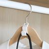 20pcs Plastic Clothes Hanger Connectors - Space-Saving Wall-Mounted Organizer, Durable Hooks for Stylish Closet Storage