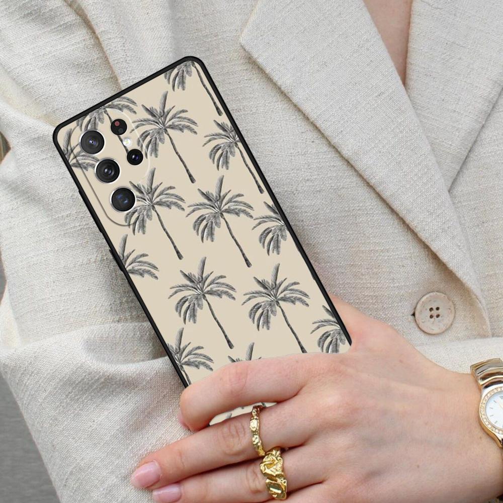 Palm Tree Cell Phone Case for Samsung Galaxy S26 Ultra S25 S24 S23 S22 S21 S20 Note10 Cover