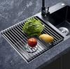 Roll-up drainer for the sink