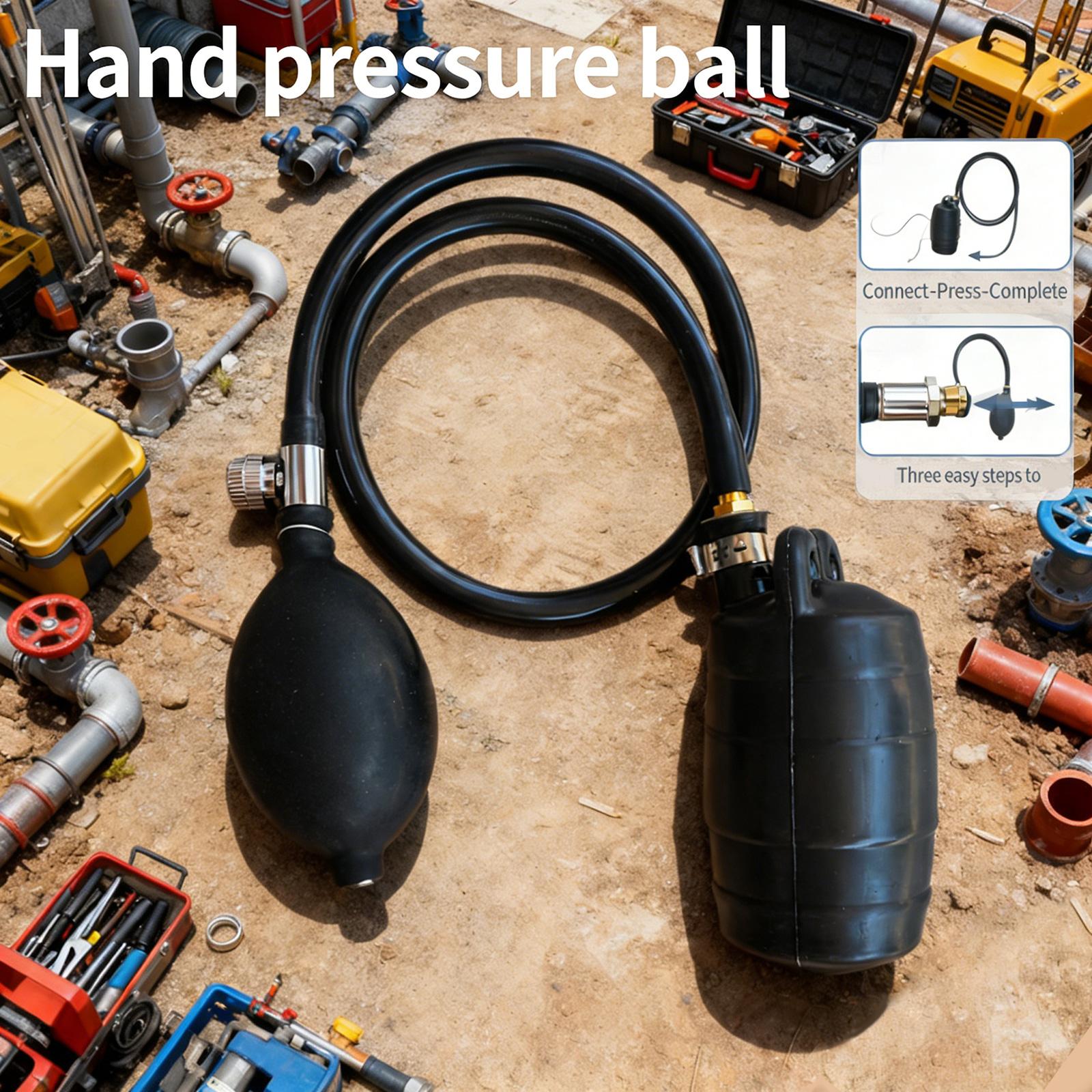 Professional Water Test Balloon Inflatable Pipe Plug For Drainage Pipe Sealing Available In 5Size From 50mm-200mm Option
