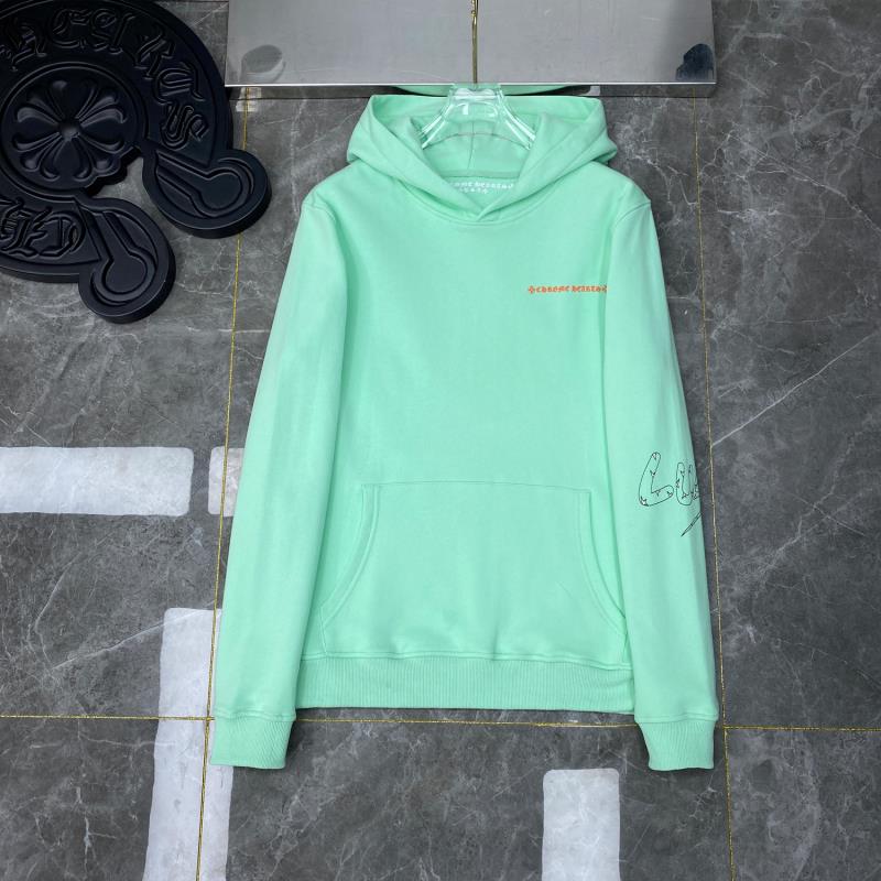 8393 CHROME HEARTS 2025 New Spring and Autumn Plus-size Thin Style Classic Style Logo Hooded Sweatshirt for Couples