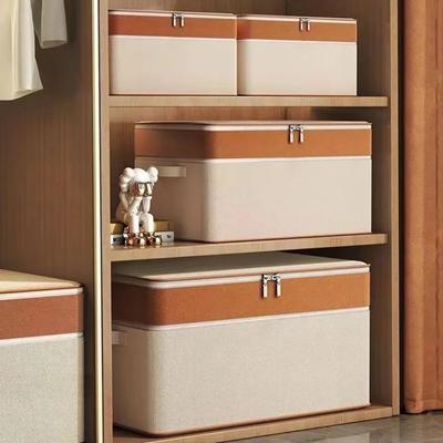 Foldable Large Capacity Quilt Storage Box Portable Clothes Organizer Applicable Household Waterproof Moisture-proof Dorm Closet