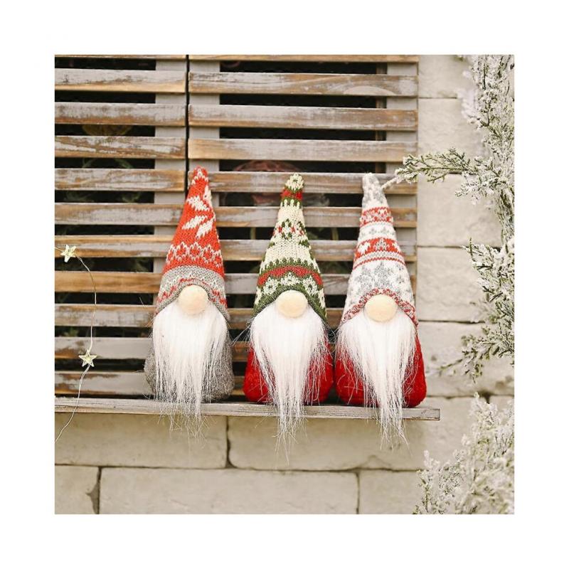 Christmas decoration, creative faceless Rudolph doll design