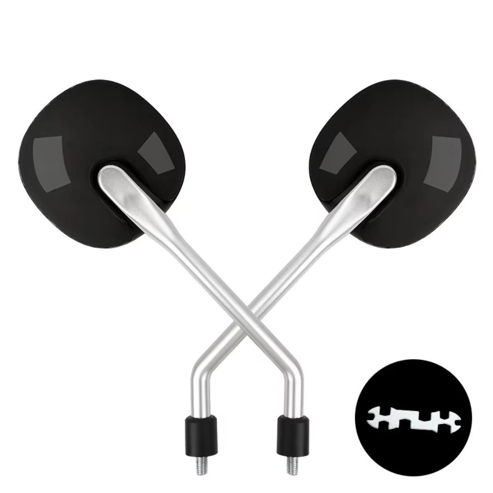 

360 Degree Blind Spot Convex Mirrors HD Glass Wide Angle Side Rear Mirrors Parking Auxiliary чёрный