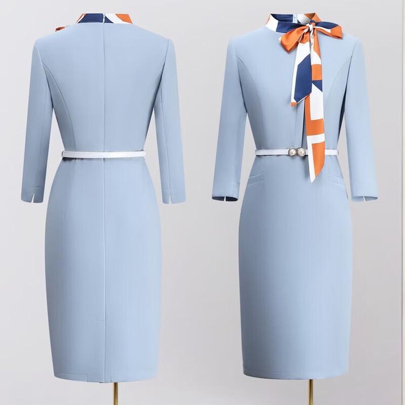 Women s Professional Seven-quarter Sleeve Dress XL