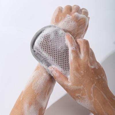 Soap Foaming Net Mesh Pouch Bubble Exfoliating Soap Saver Bag with Drawstring Facial Body Bar Soap Daily Shower Bath Clean Tools