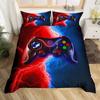 Gamepad Comforter Cover Bedding Set Teens Video Duvet Cover for Youth Kids Boys Modern Controller Bedspread Queen/King Size