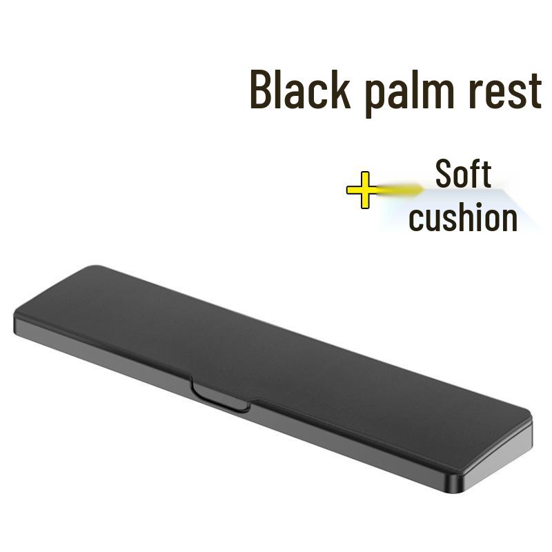 Women's 87-Key Mechanical Keyboard Wrist Rest & Desk Storage Box for Office Typing and Coding.