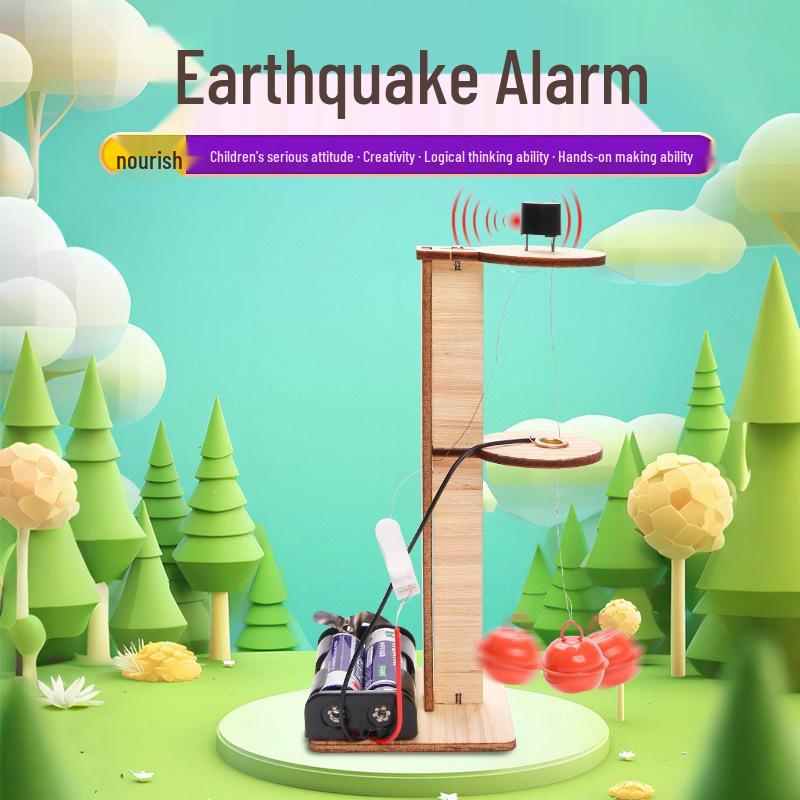 Kit d'alarme sismique DIY pour expériences scientifiques d'étudiants