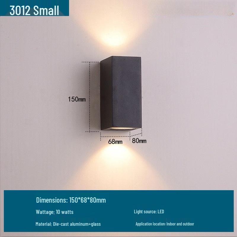 Oeny Modern Outdoor/Indoor LED Wall Lamp