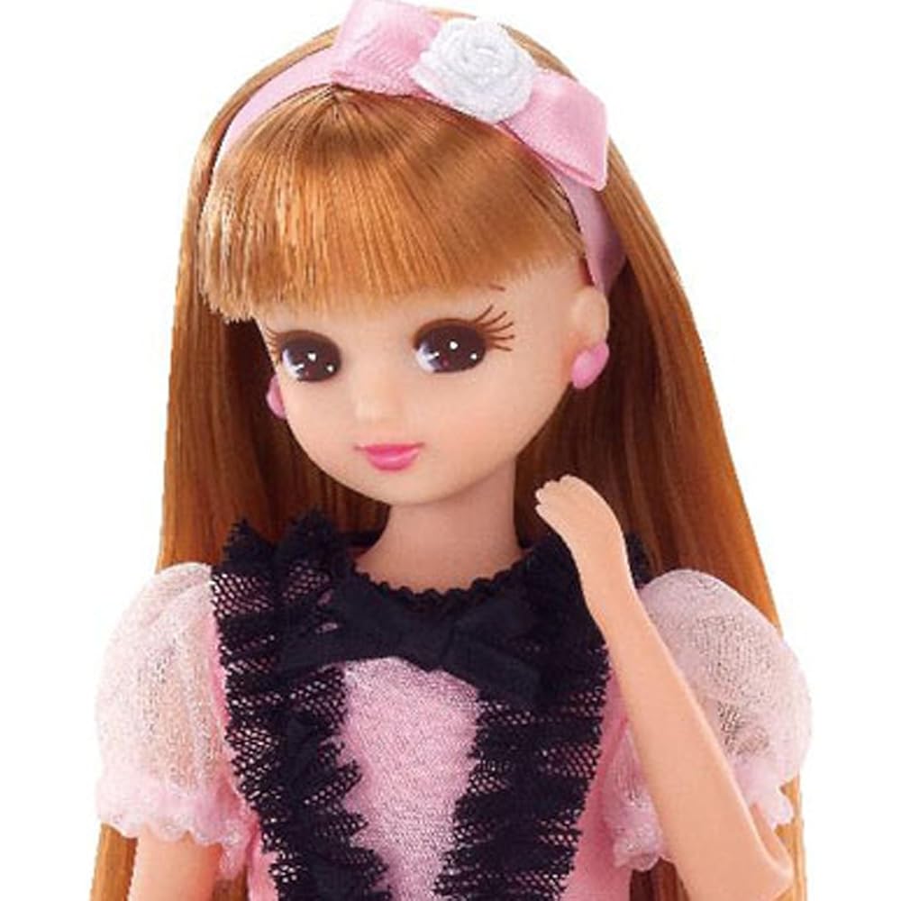Takara Tomy Licca-chan Doll LD-10 Dress-Up Toy for Kids 3 Years and Up Safe Certified