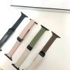 Magnetic Buckle Strap For Apple Watch 10 42/46mm SE 44 40mm 9 8 7 41 45mm Folding Slim Leather Bracelet iWatch Series 10 8 7 6 5