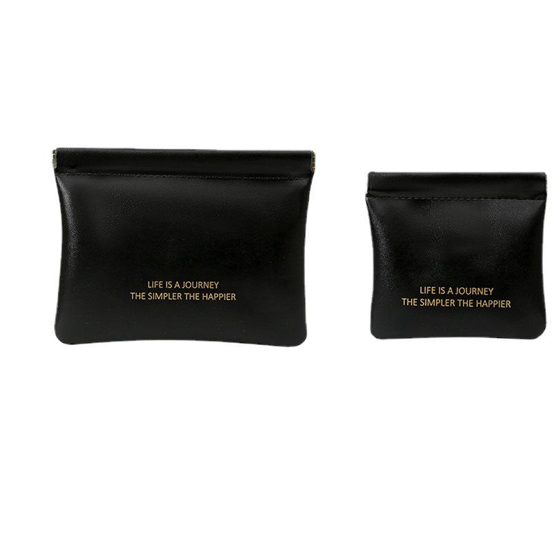 Tragbare Reiseutensilien: Kosmetiktasche, Lippenstifthalter, Geldbörse